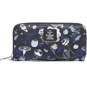 Hot Topic Disney The Nightmare Before Christmas Sketch Tech Wallet